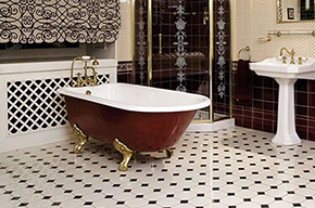 Victorian Tile Floor Cleaning